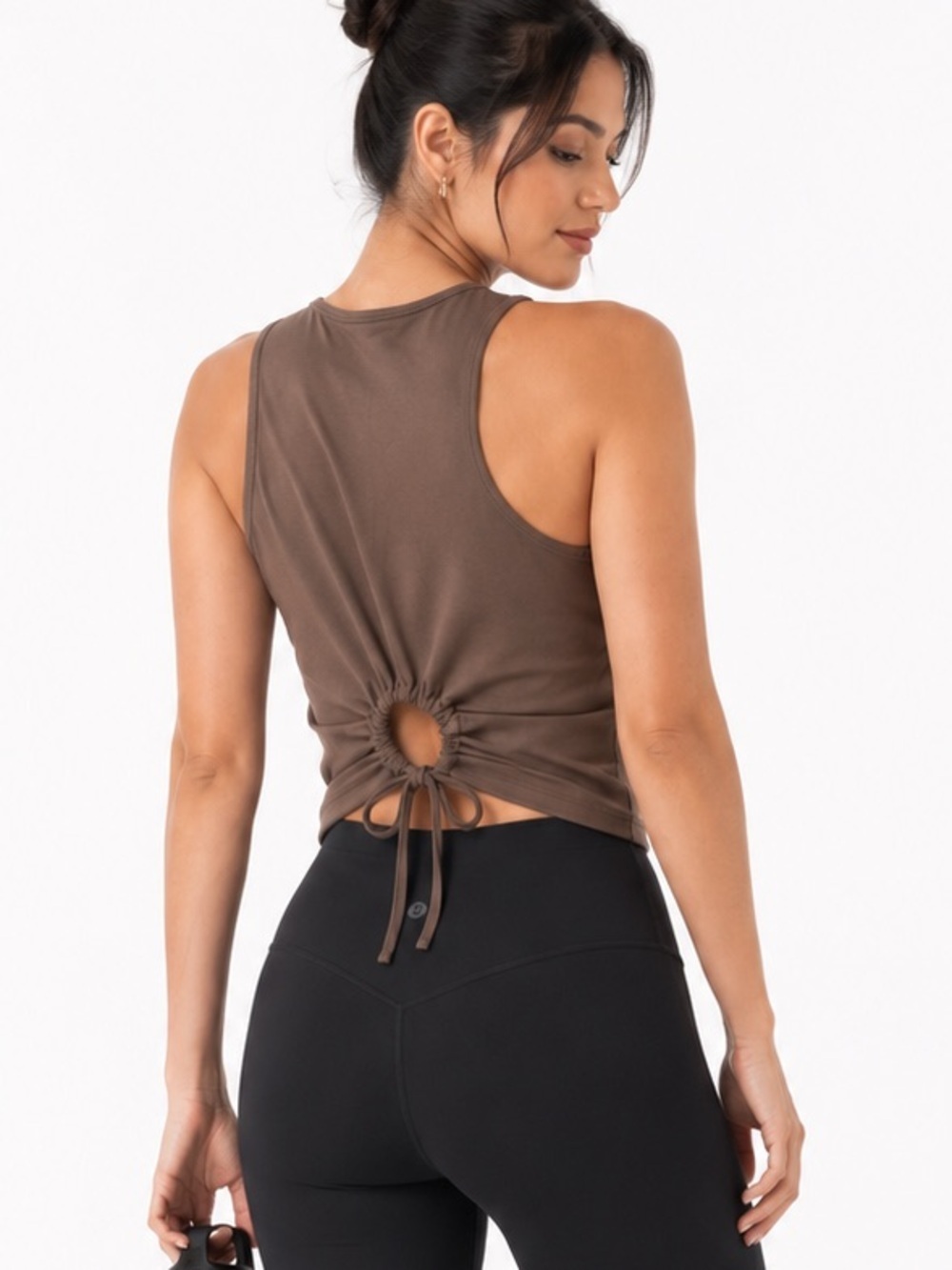 SPANX Butter Soft Open Back Pilates Tank XS NWT